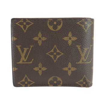 Louis Vuitton Bifold Wallet M61675 Pvc Brown Folding Wallet Compact Wallet Monogram Portefeuille