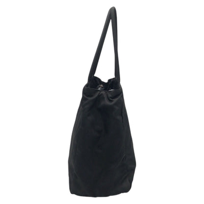 Prada Tote Bag Nylon Black Test Triangular Logo