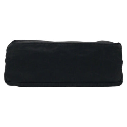 Prada Tote Bag Nylon Black Test Triangular Logo