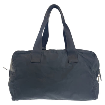 Prada Boston Duffel Bag Nylon Black Boston Duffel Bag Handbag Unisex Test Triangle With Logo Women