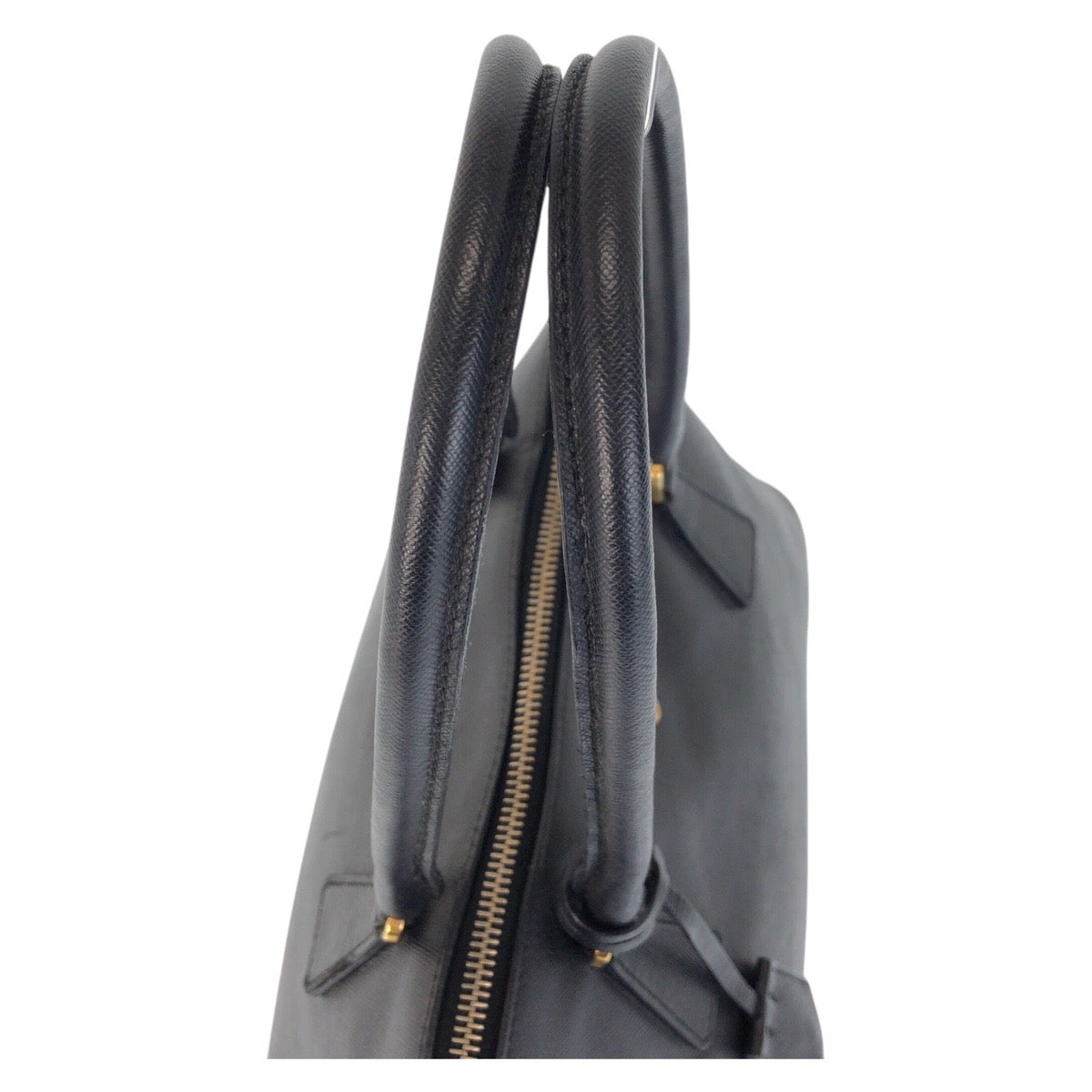 Prada Handbag Leather Black Handbag Shoulder Bag Safiano Women