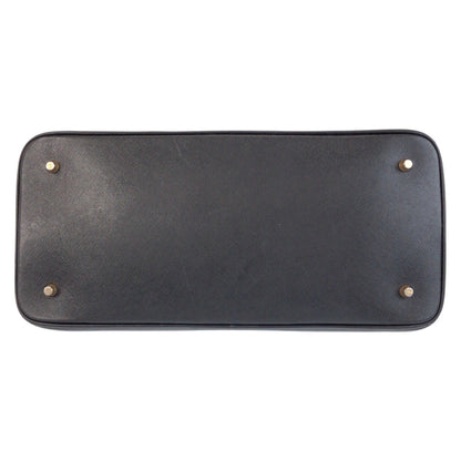 Prada Handbag Leather Black Handbag Shoulder Bag Safiano Women