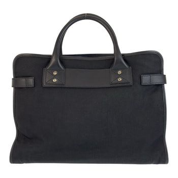 Gucci Business Bag 246410 Nylon, Leather Black Business Bag Briefcase Sherry Line Mens