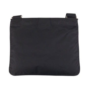 Prada Shoulder Bag Nylon Black Shoulder Bag Messenger Bag Test Triangle With Logo Women