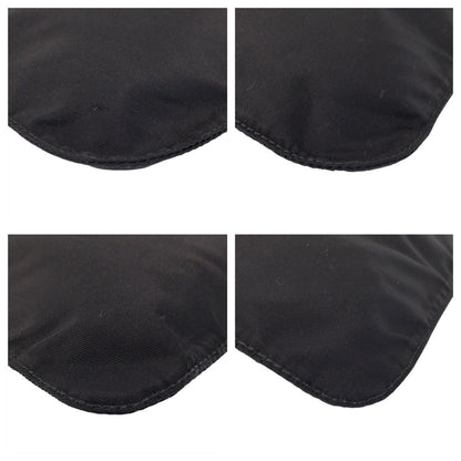 Prada Shoulder Bag Nylon Black Shoulder Bag Messenger Bag Test Triangle With Logo Women
