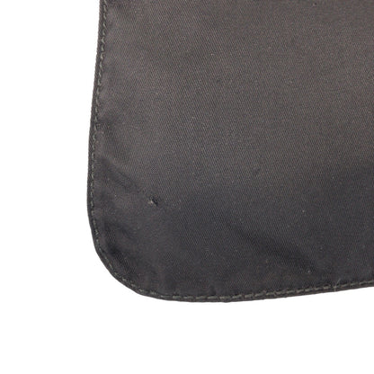 Prada Shoulder Bag Nylon Black Shoulder Bag Messenger Bag Test Triangle With Logo Women