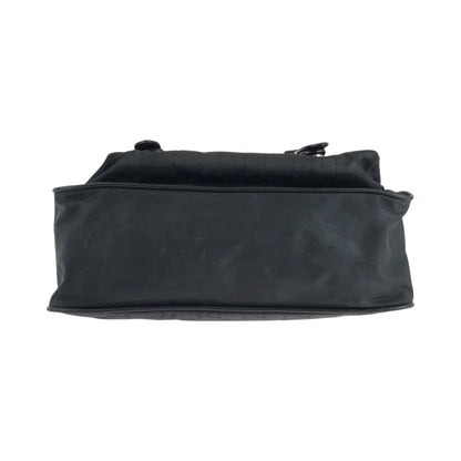 Gucci Shoulder Bag 510335 Nylon, Leather Black Shoulder Bag Pochette Unisex Mens
