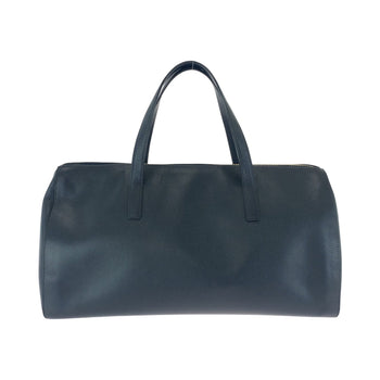 Prada Boston Duffel Bag Leather Navy Gold Metal Boston Duffel Bag Handbag Safiano Women(Unisex)