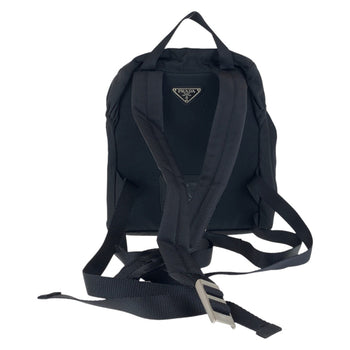 Prada Backpack Nylon Black Silvermetal Backpacks & Daypacks Backpacks Test Triangle With Logo Women