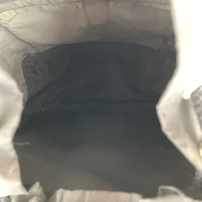 Prada Backpack Nylon Black Silvermetal Backpacks & Daypacks Backpacks Test Triangle With Logo Women