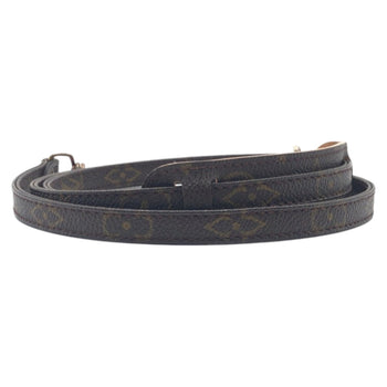 Louis Vuitton Shoulder Strap Leather Brown Shoulder Strap Unisex Monogram Women
