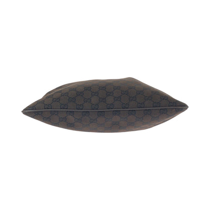 Gucci Tote Bag 272347 Gg Canvas Brown Gold Metal Tote Bag Handbag Mens