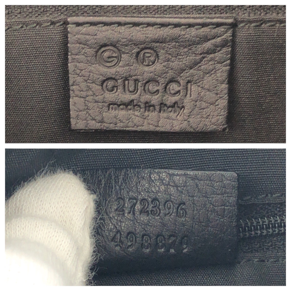 Gucci Shoulder Bag 272 396 Suede, Leather Black Silver Metal Crossbody Shoulder Bag Women