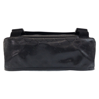 Gucci Shoulder Bag Pvc Black Shoulder Bag Messenger Bag Gg Implementation Women
