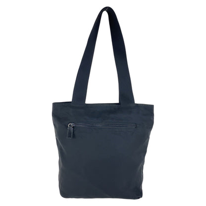 Prada Tote Bag Nylon Black Tote Bag Shoulder Bag Test Triangle With Logo Women