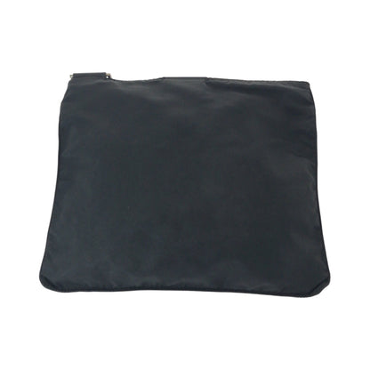 Prada Shoulder Bag Nylon Black Silvermetal Shoulder Bag Sacoche Test Triangle With Logo Mens