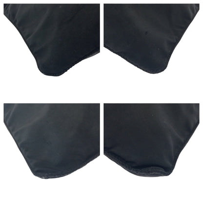 Prada Shoulder Bag Nylon Black Silvermetal Shoulder Bag Sacoche Test Triangle With Logo Mens