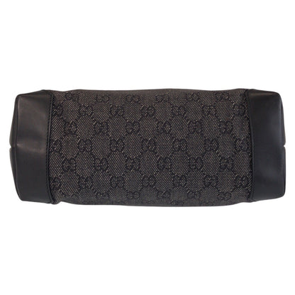 Gucci Tote Bag 28893 Gg Canvas, Leather Black Black Tote Bag Shoulder Bag Women