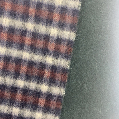 Gucci Scarf 429736 Wool Brown Green Multicolor Mens