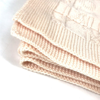 Dior Scarf Wool Pink Canage Women