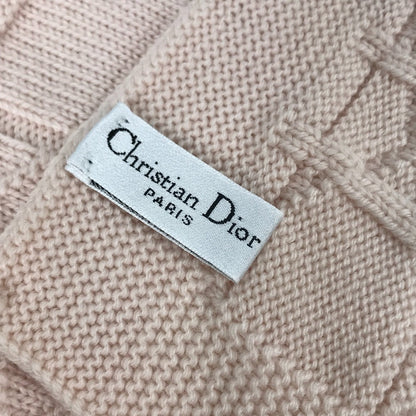 Dior Scarf Wool Pink Canage Women