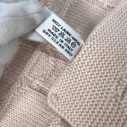 Dior Scarf Wool Pink Canage Women