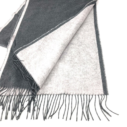 Dior Scarf 93E0015Dh001 Silk Gray Cd Logo Women