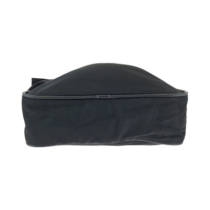 Prada Shoulder Bag Nylon Black Silvermetal Shoulder Bag Messenger Bag Test Triangle With Logo Mens