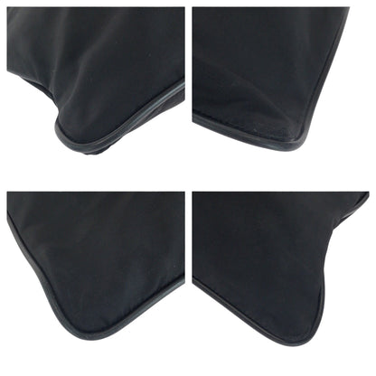 Prada Shoulder Bag Nylon Black Silvermetal Shoulder Bag Sacoche Test Triangle With Logo Women