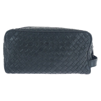Bottegaveneta Business Bag 144361 V6143 1000 Leather Black Gunmetal Business Bag Clutch Bag