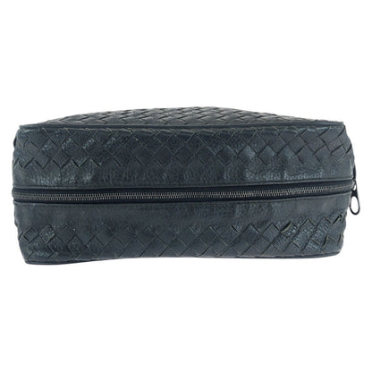 Bottegaveneta Business Bag 144361 V6143 1000 Leather Black Gunmetal Business Bag Clutch Bag