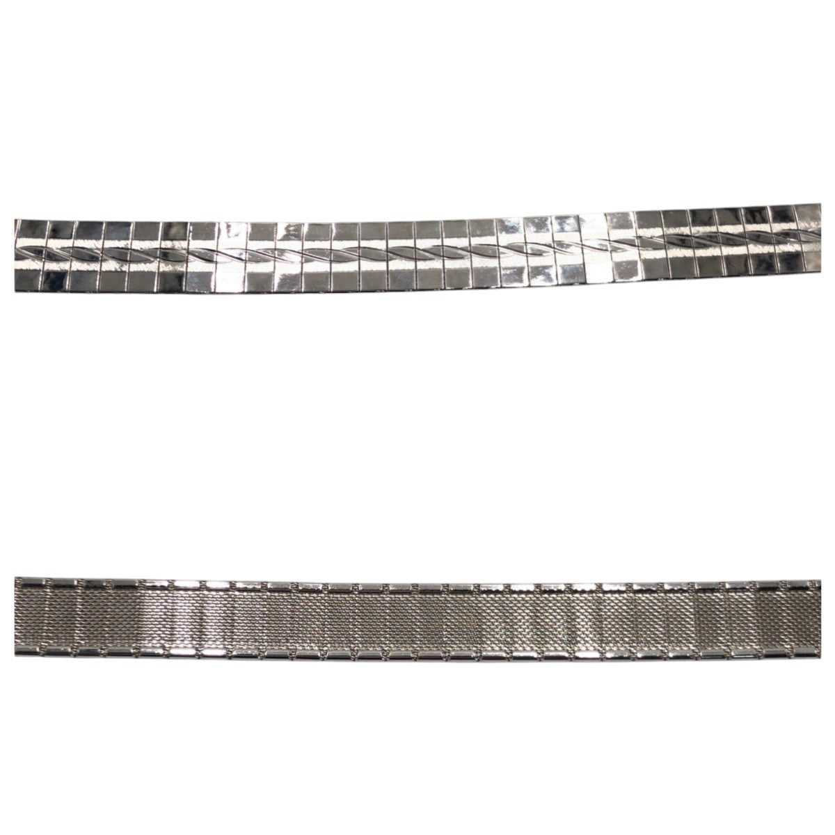 Chanel Belt Metal Silver Logo Women