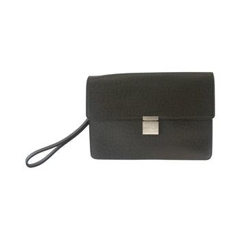 Louis Vuitton Business Bag M30786 Taiga Brown Silver Metal Business Bag Clutch Bag Taiga Selenga