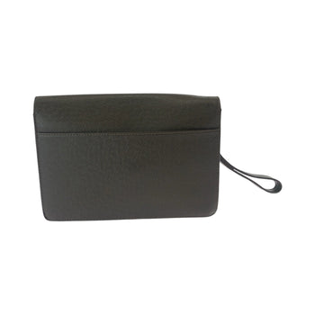 Louis Vuitton Business Bag M30786 Taiga Brown Silver Metal Business Bag Clutch Bag Taiga Selenga