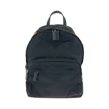 Prada Backpack 2Vz135 Nylon Black Black Multicolor Silvermetal Backpack Backpack Test Logo Patch