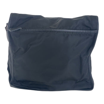 Prada Shoulder Bag Nylon Black Silvermetal Crossbody Shoulder Bag Messenger Bag Unisex Test