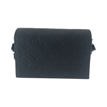 Louis Vuitton Shoulder Bag M81746 Leather Noir Black Black Metal Shoulder Bag Pochette Monogram