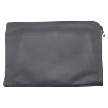 Bottegaveneta Clutch Bag Leather Navy Type Black Type Khaki Clutch Bag Business Bag Mens