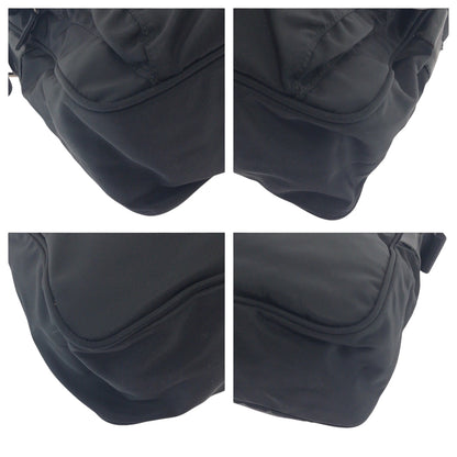 Prada Shoulder Bag Bt0173 Nylon Black Silvermetal Shoulder Bag Messenger Bag Test Triangle With