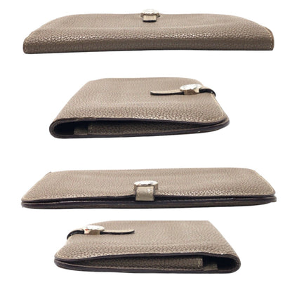 Hermes Long Wallet Purse Togo Brown Etope Long Wallet Purse Long Wallet Unisex Dogon Gm Women