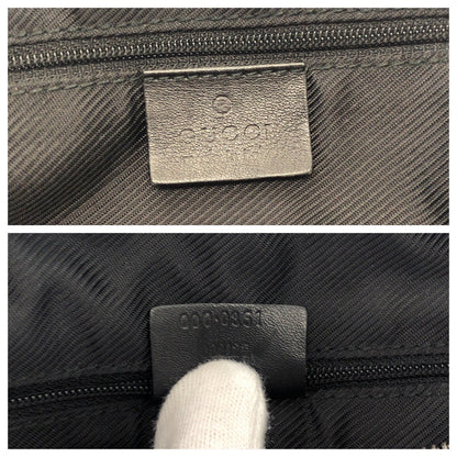 Gucci Handbag 000 0851 Gg Canvas Black Silvermetal Handbags Mini Boston Duffel Bag Women