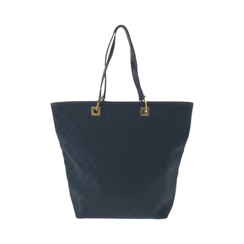 Gucci Tote Bag 002 1098 Gg Canvas Black Goldmetal Tote Bag Shoulder Bag Women