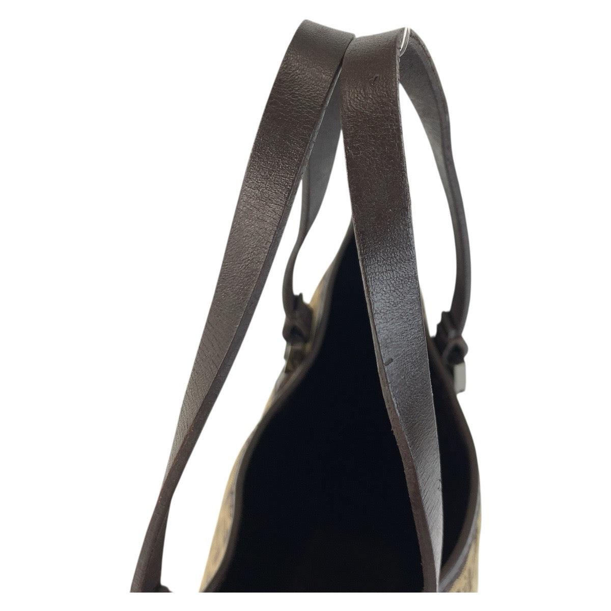 Fendi Tote Bag 8Bh006 Canvas, Leather Beige Brown Tote Bag Handbag Zucchino Women