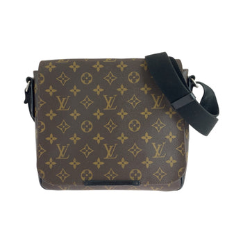 Louis Vuitton Shoulder Bag M40935 Pvc Brown Black Silvermetal Shoulder Bag Monogram Macasa District