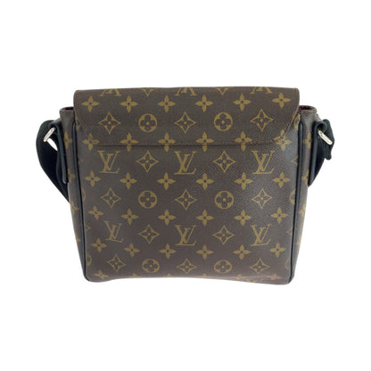 Louis Vuitton Shoulder Bag M40935 Pvc Brown Black Silvermetal Shoulder Bag Monogram Macasa District