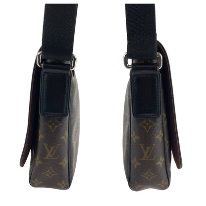 Louis Vuitton Shoulder Bag M40935 Pvc Brown Black Silvermetal Shoulder Bag Monogram Macasa District