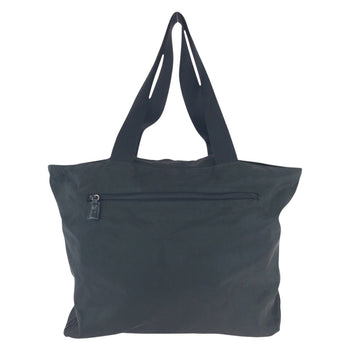 Prada Shoulder Bag Nylon Black Silvermetal Shoulder Bag Handbag Unisex Test Triangle With Logo Women