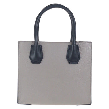 Michael Kors Tote Bag Leather Grey Multicolor Silvermetal Tote Bag Shoulder Bag 2Way Women