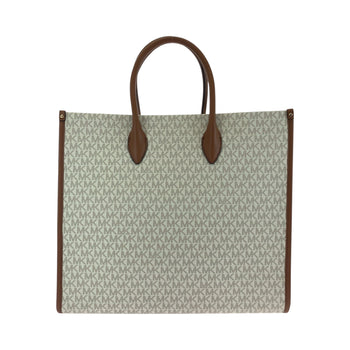 Michael Kors Shoulder Bag Pvc White Brown