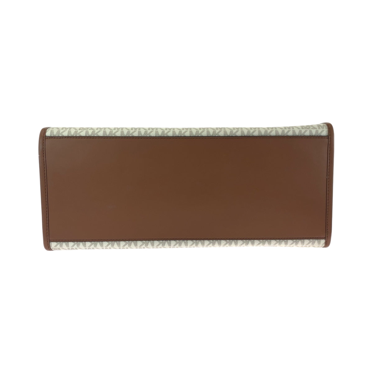 Michael Kors Shoulder Bag Pvc White Brown